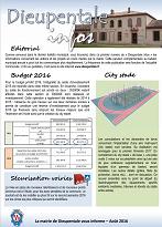 Bulletin d'infos Dieupentale Août 2016